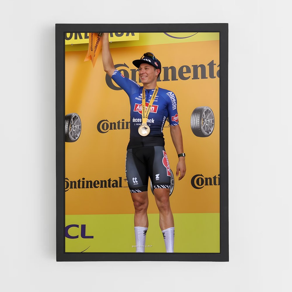 Poster Jasper philipsen exaltante – affiche Cyclisme (vue 2)